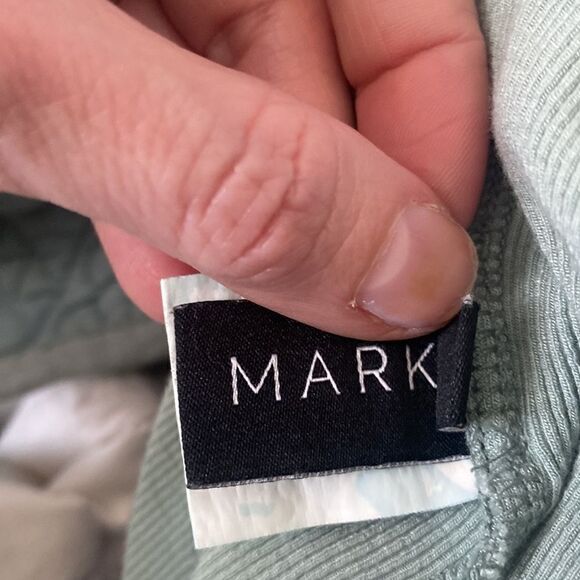 Ribbed turtleneck hand tie dyed midi dress in size small - Picture 6 of 6